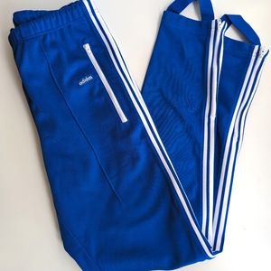 Adidas High Waist track pant joggers with ankle loop